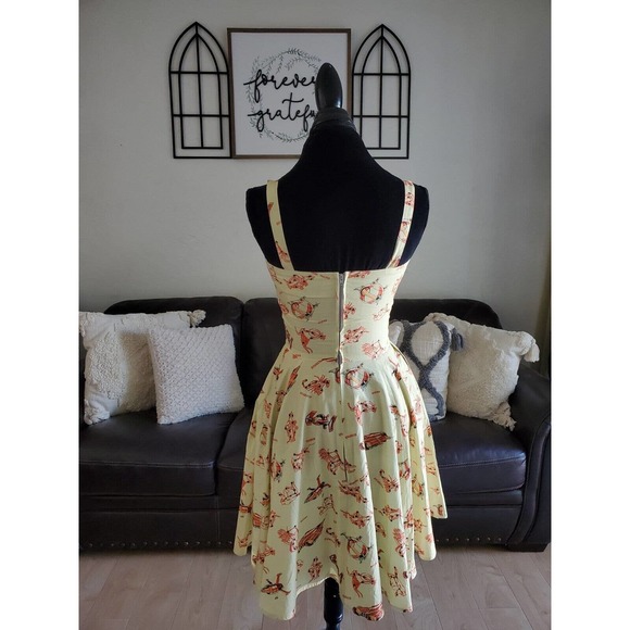 Bernie Dexter Celestial Sky Horoscope Zodiac Space Pinup Astrology dress - Picture 8 of 12